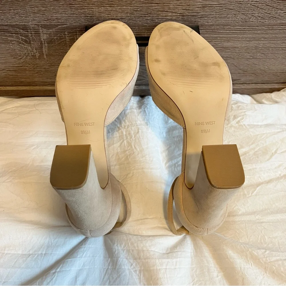 Nine West Suede Heels - Picture 2 of 5
